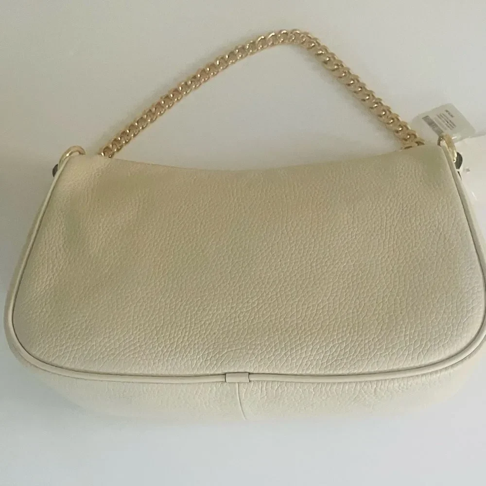 Michael Kors Cream Leather Bag